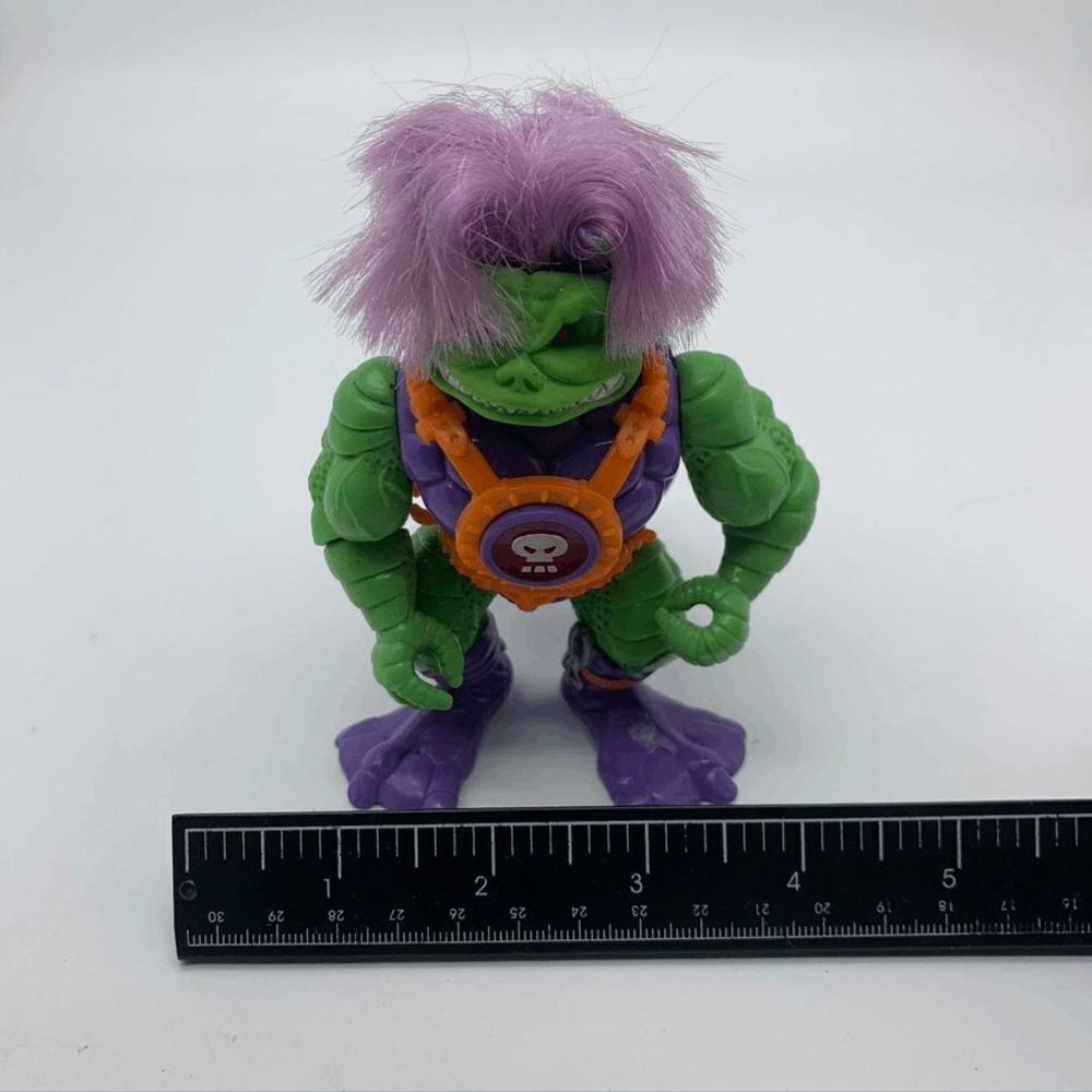 Ace 1992 Stone Protectors Zok The Evil Leader Troll‎ 5" Action Figure W/ Cape
